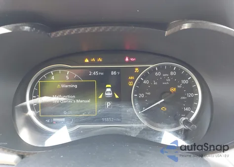 2022 Nissan Versa 1.6 Sv Xtronic Cvt из США, поврежденный, VIN 3N1CN8EV9NL839899